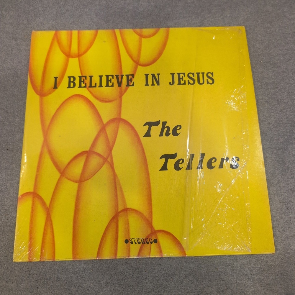 The Tellers I Believe In Jesus Vinyl LP Prestige Productions 731014 Gospel 1973